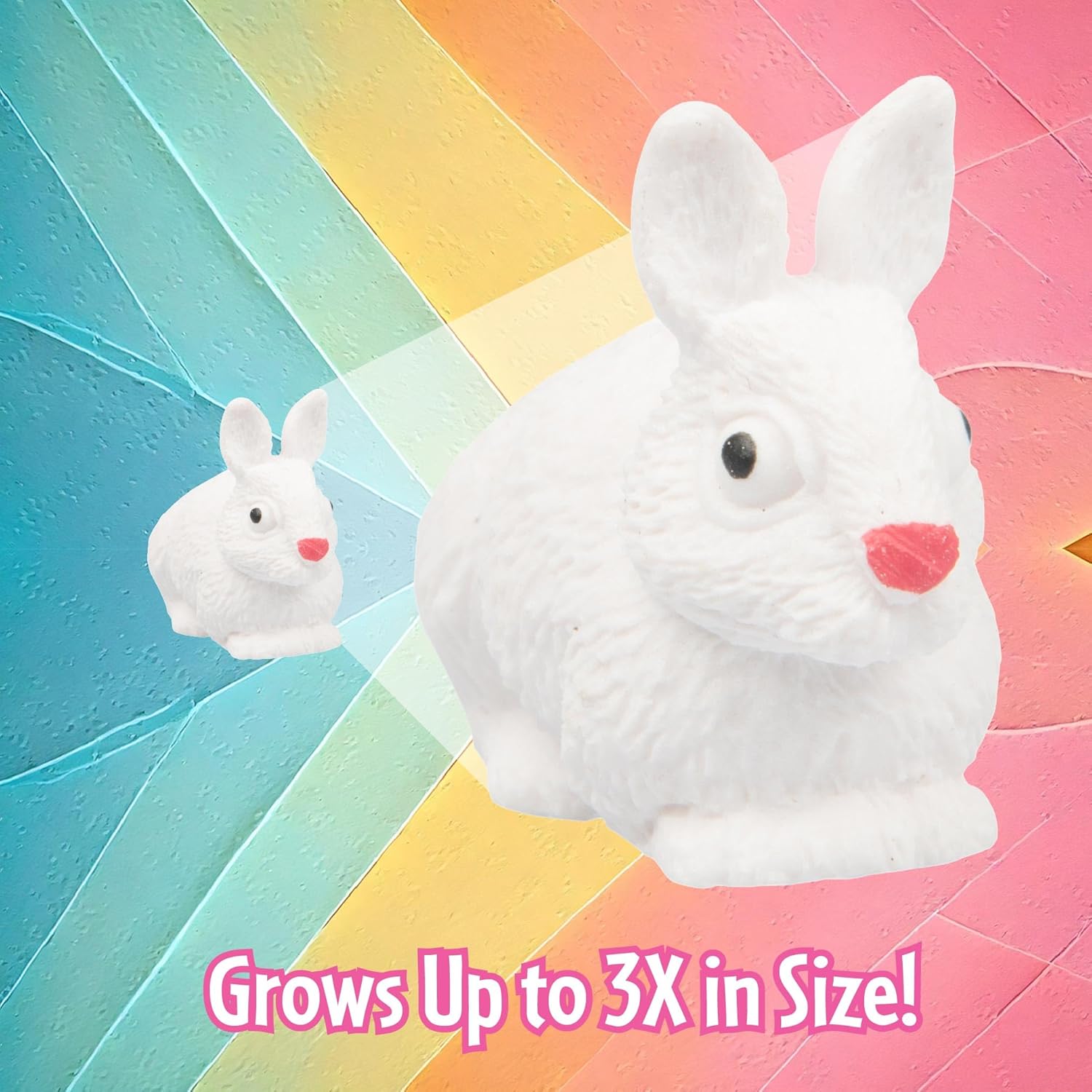 Buy now Easter Grow Pets For Kid Egg Hunt- 3 Pk- Hatch Surprise Animals That Expand 5-6x in Water- Bunny, Chick or Duck- Great Candy Alternative & Basket Stuffers- Make Your Next Scavenger Hunt Extra Special! at indiglob india