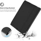 ProCase Cover for iPad Pro 12.9 2017/2015 (Old Model, 2nd & 1st Gen), Slim Stand Protective Folio Case Smart Cover for iPad Pro 12.9 Inch 2nd Gen 2017 / iPad Pro 12.9 Inch 1st Gen 2015 -Black