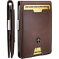 TRAVANDO Mens Wallet with Money Clip AUSTIN RFID Blocking Bifold Credit Card Holder for Men with Gift Box