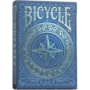 Bicycle Odyssey Playing Cards, Blue