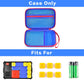 casmilee Case Compatible with Giiker Super Slide Brain Games, Brain Teaser Puzzles Organizer Storage Bag, Flow Slider Puzzle Game Holder (Blue)