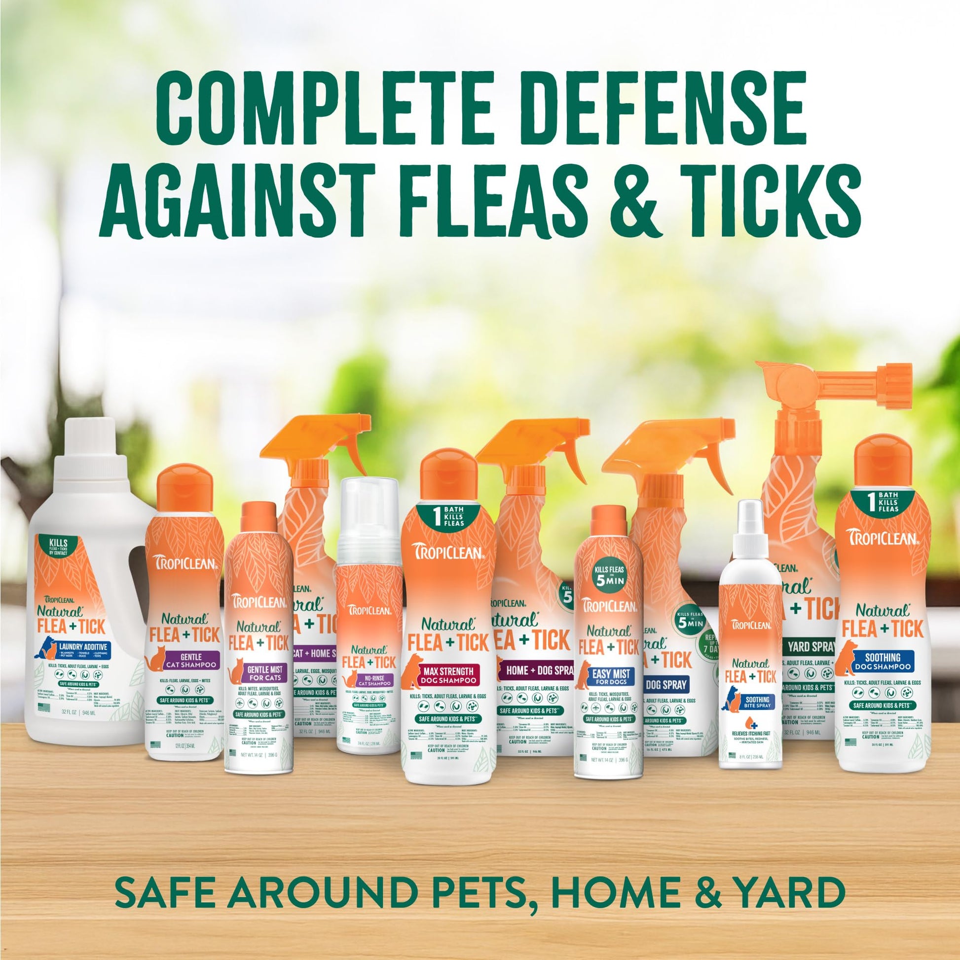 Buy now TropiClean Gentle Flea Shampoo for Cats, Flea and Tick Prevention for Cats, Powerful & Natural Defense, Made in USA, 12 oz. at indiglob india