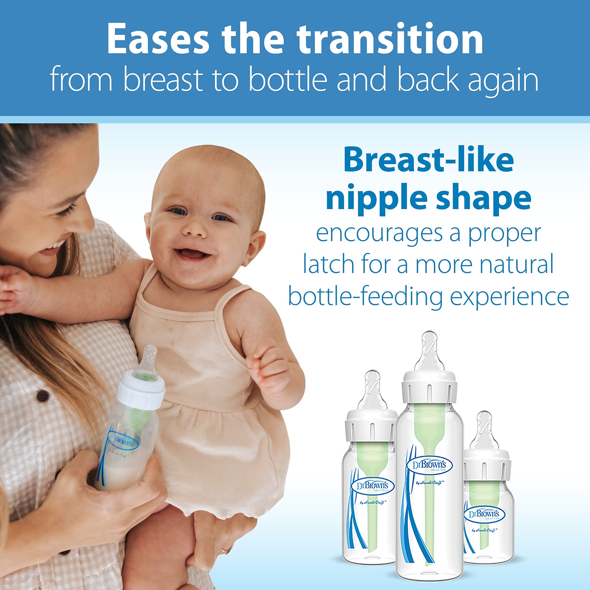 Buy now Dr. Brown’s Natural Flow Y-Cut Narrow Baby Bottle Silicone Nipple, Ideal for Thicker Liquids, 9m+, 100% Silicone Bottle Nipple, 6 Count at indiglob india