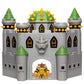 Buy now Super Mario Nintendo Deluxe Bowser's Castle Playset with 2.5" Exclusive Articulated Bowser Action Figure, Interactive Play Set with Authentic in-Game Sounds at indiglob india