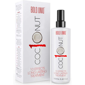 Coconut Thermal Protection Spray - Prevents Frizz and Split Ends for All Hair Types - Heat Defense Up To 450ºF - 8.45fl.oz