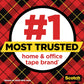 Scotch Transparent Tape, Clear Tape Engineered for Office and Home Use, 1 Inch Core, 3/4 in x 1000 in, 6 Boxes