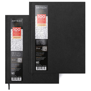Buy now ARTEZA Hardcover Sketch Book 8.5 x 11 Drawing Pad 2 Pack 100 Sheets Sketch Pads for Drawing for Adults & Teens at indiglob india
