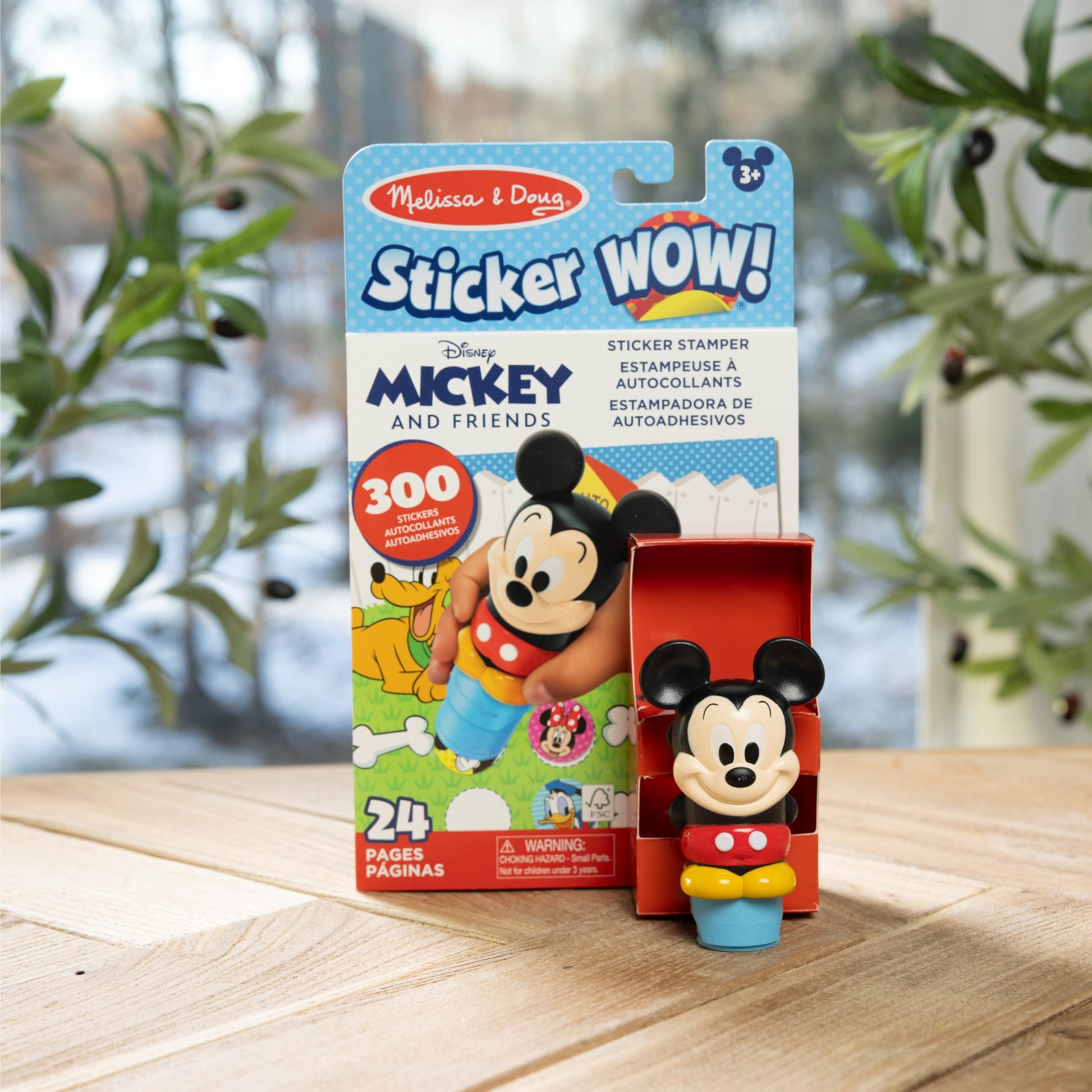 Buy now Melissa & Doug Sticker Wow!ƒ?› Disney Mickey Mouse Bundle: 24-Page Activity Pad, Stamper, 500 Stickers, Mini Pad, Arts and Crafts Fidget Toy Collectible Character at indiglob india