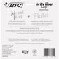 BIC Brite Liner Grip Highlighters; Chisel Tip (1.6mm); Assorted Pastel and Fluorescent; For Broad Highlighting & Fine Underlining; 12-Count