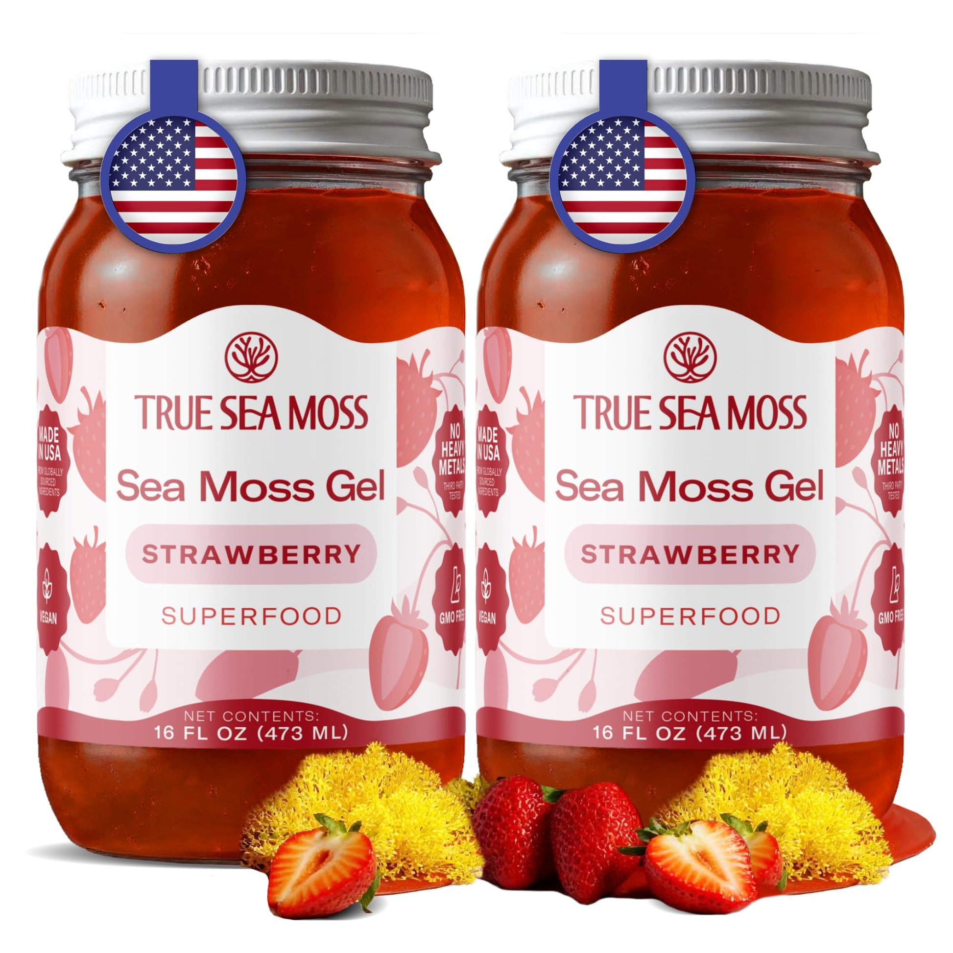 Buy now TrueSeaMoss Sea Moss Gel – Made in USA – Wildcrafted Seamoss, Fruits & Jarred Vegetables – Pineapple, Pack of 1 (Labels may Vary) at indiglob india