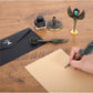 Quill Pen Set, Green, Feather Pen, Ink, Bookmarks, Seals, Nibs, Wax Bead, Envelopes, Writing Paper, Gift Box