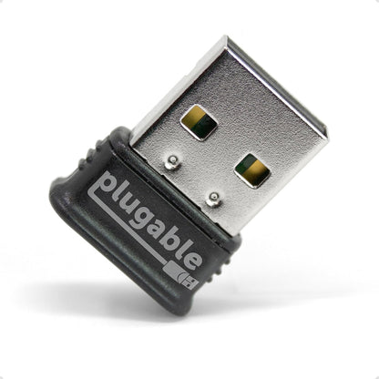 Plugable USB Bluetooth 4.0 Low Energy Micro Adapter (Compatible with Windows 11, 10, 8.x, 7, Classic Bluetooth, Gamepad, and Stereo Headset Compatible)