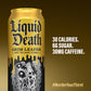 Buy now Liquid Death Iced Tea - Blueberry Buzzsaw (Blueberry-Flavored Black Tea), Less Sugar*, Boost of Caffeine, B Vitamins, No Artificial Sweeteners, 12 Fl Oz (Pack of 12) at indiglob india