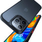 Buy now TORRAS Tough Shockproof for iPhone 13 Pro Case, [Military-Grade Drop Tested] Ultra-Durable Matte Hard PC Back with Soft Silicone Edge Slim Protective for iPhone 13 Pro Phone Case,Translucent Black at indiglob india