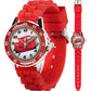 Buy now Disney Pixar Cars Kids' Time-Teaching Watch – Lightning McQueen Design with Red Silicone Strap, Easy-to-Read Dial, and Adjustable Fit for Wrists 5.5" to 8" Default at indiglob india