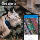 Tractive GPS Tracker & Health Monitoring for Cats (9 lbs+) - Market Leading Pet GPS Location Tracker | Wellness & Escape Alerts | Waterproof | Works with Any Collar (Dark Blue)