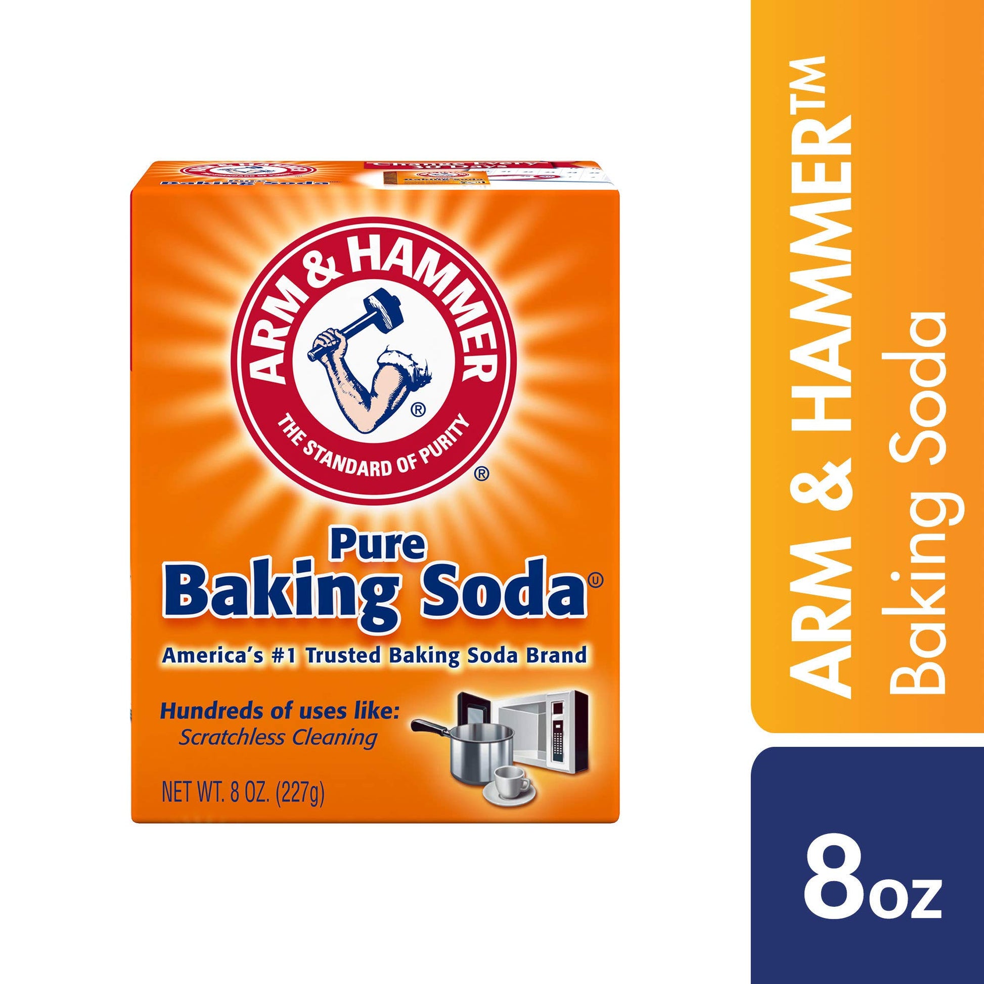 Buy now Arm & Hammer Pure Baking Soda, 8oz, Pack of 2 at indiglob india
