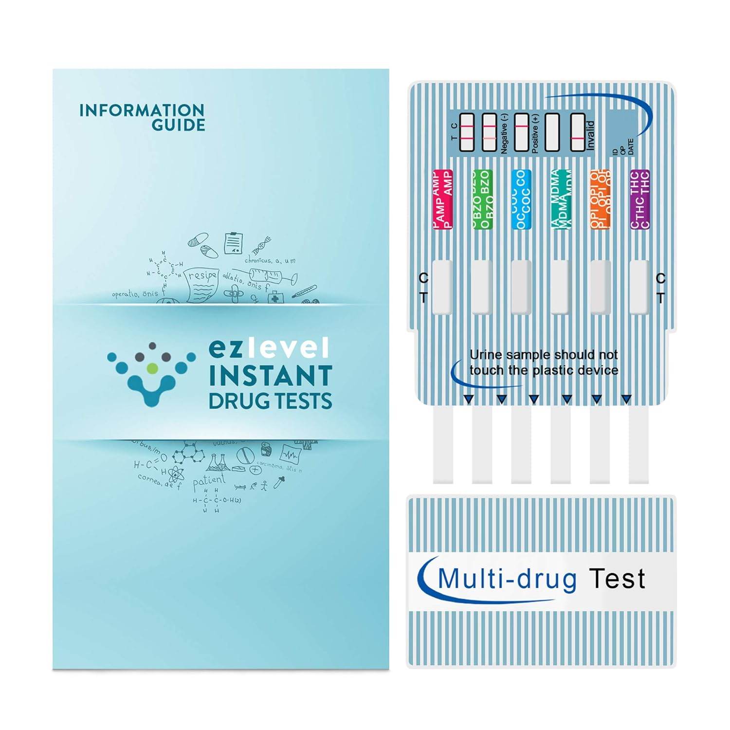 5 Panel Urine Multi Drug Test Kit (10 Count) - My Store