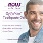 Buy now NOW Foods Solutions, Xyliwhiteƒ?› Toothpaste Gel, Refreshmint, Cleanses and Whitens, Fresh Taste, 6.4-Ounce at indiglob india