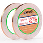 LOVIMAG Copper Foil Tape (2inch X 33 FT) with Conductive Adhesive for Guitar and EMI Shielding, Crafts, Electrical Repairs, Grounding, Adhesive Tape.