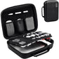 ProCase Hard Travel Electronic Organizer Case for MacBook Power Adapter Chargers Cables Power Bank Apple Magic Mouse Apple Pencil USB Flash Disk SD Card Small Portable Accessories Bag