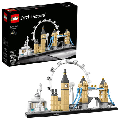 Buy now LEGO Architecture London Skyline Collection 21034 Building Set Model Kit and Gift for Kids and Adults (468 pieces) at indiglob india