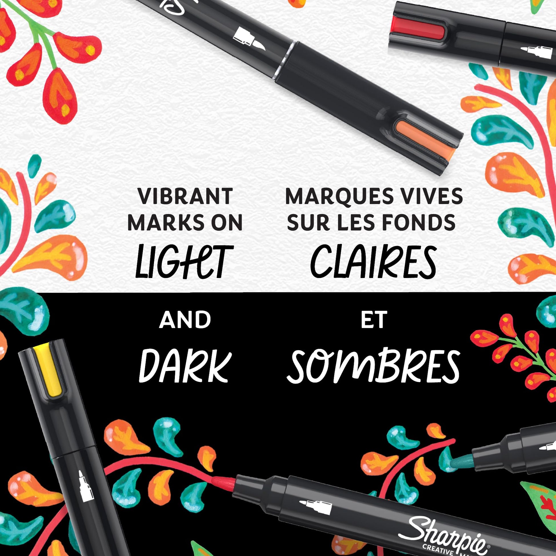 Buy now Sharpie Creative Acrylic Markers - Brush Tip, Set of 2, 2196903 at indiglob india