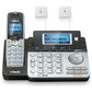Buy now VTech Accessory Handset for DS6151 Series with 2-Line Cordless Phone, Suitable for Small Business or Home, Answering System, Expandable up to 12 Handsets, Intercom, Conference | DS6101 (Black/Silver) 1 Handset 2-Line System at indiglob india