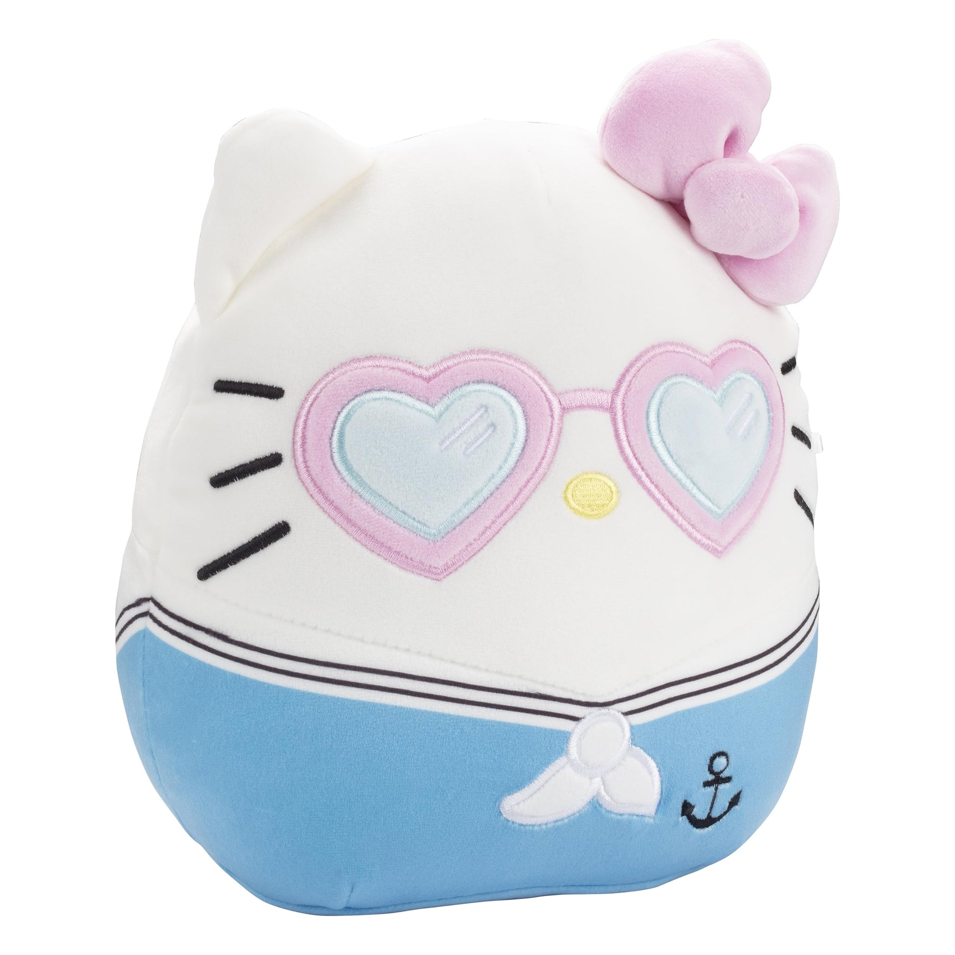 Buy now Squishmallows Original 8-Inch Hello Kitty Heart Glasses Plush - Official Jazwares Sanrio Valentine's Day Plush - Collectible Soft Squishy Stuffed Animal Toy - Gift for Kids, Girls & Boys at indiglob india
