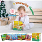Dr.Rapeti Soft Cloth Books Baby Books Bath Books 6-Pack for Baby Infant Toddler Kids Crinkle Squeaky Washable Chewable Non-Toxic Early Educational Giftable