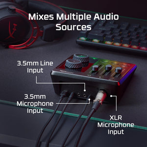 Buy now HyperX Audio Mixer - Audio Interface at indiglob india