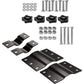 Buy now SCS Direct Kayak Roof Rack Sets - Two Kayak Racks for Cars and SUVs - Universal Fit Carriers Mount on Crossbars for Easy Travel with Kayaks Canoes and Surfboards by PaddleSports+ at indiglob india