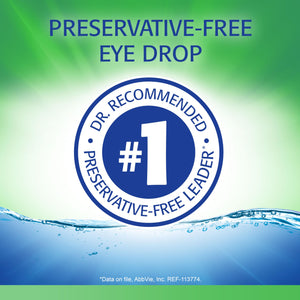 Buy now Refresh Tears PF Preservative-Free Artificial Tears Lubricant Eye Drops, 0.33 fl oz (10 mL) at indiglob india