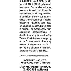 Seachem Prime Fresh and Saltwater Conditioner - Chemical Remover and Detoxifier 250 ml