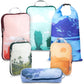 Compression Packing Cubes Set for Travel - Lightweight, Durable Clothes Organizer for Carry-On Luggage and Suitcases by TRIPPED Travel Gear