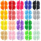 40Piece 3 Inch Boutique Grosgrain Ribbon Pinwheel Hair Bows Alligator Clips For Girls Babies Toddlers Accessories Teens In Pairs
