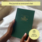 Intelligent Change The Five Minute Journal, Original Daily Gratitude 2025, Reflection Manifestation for Mindfulness, Undated Daily with Gold Foiling, Plastic-Free, Green