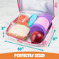 Bentology Lunch Box for Kids- Insulated, Waterproof, Durable Tote Bag Lunchbox fits Bento Boxes, Containers, Jars, Bottles- Keeps Food Hotter or Colder Longer- Back To School Reusable Sleeve For Girls