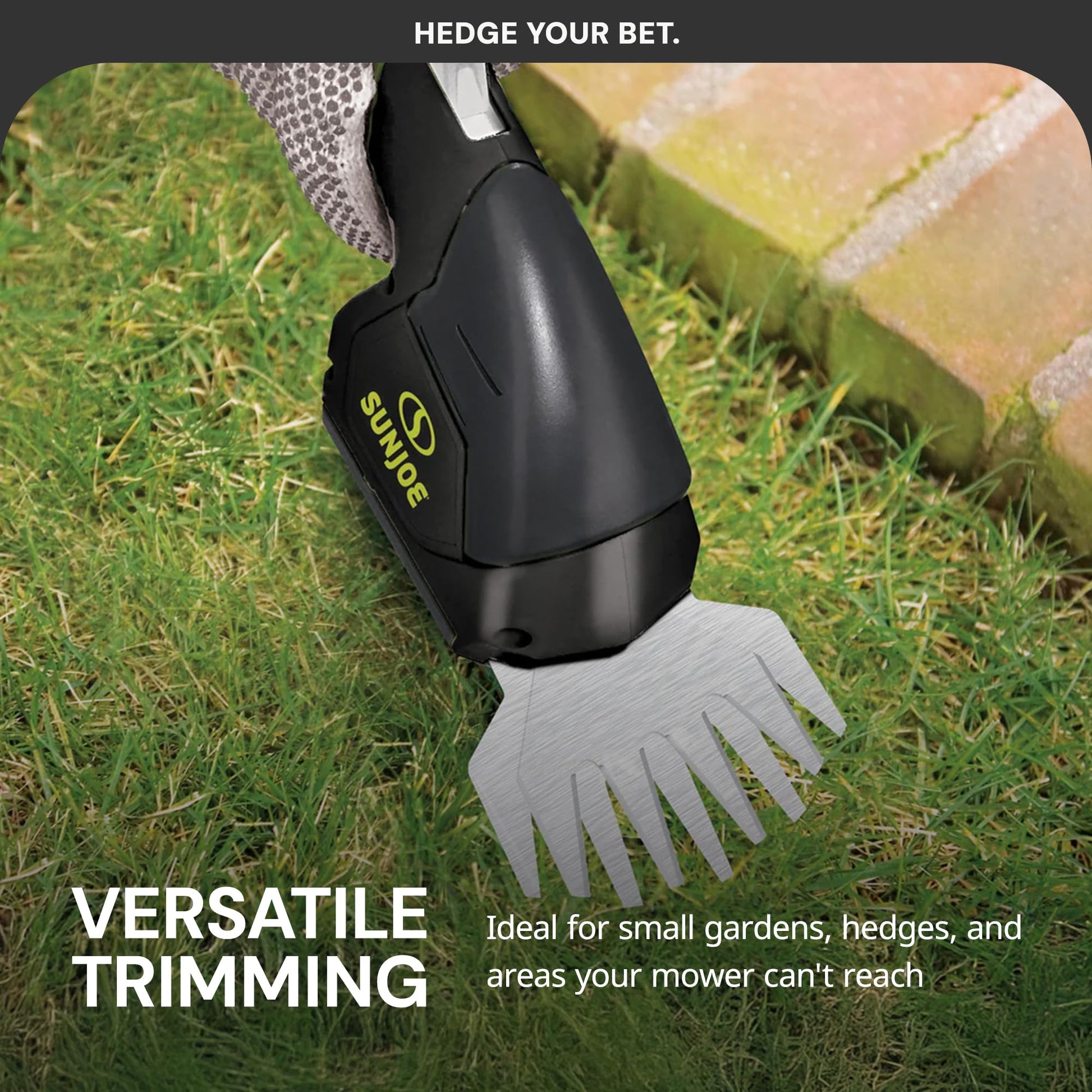 Buy now Sun Joe HJ604C 7.2-Volt Cordless Grass Shears and Trimmer, Charger and Battery Included at indiglob india