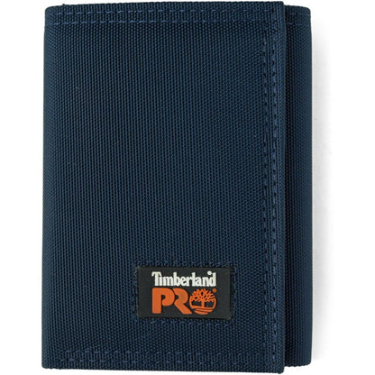 Timberland PRO Men's Cordura Nylon RFID Trifold Wallet with ID Window