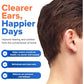 EarClear Rx Complete Ear Wax Removal & Cleaning Kit – Safe, Gentle, Doctor-Recommended Ear Cleaning & Ear Wax Removal Kit for Adults & Kids – Includes Bottle Washer, Basin & 20 Rigid & Flexible Tips