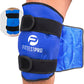 Shin Splint Ice Packs, HSA and FSA Eligible Reusable Hot and Cold Therapy Wrap | Leg or Calf Pain Relief | Advanced Soft Gel Technology | Freezable and Microwavable | Running Injuries & Recovery