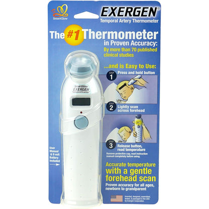 ComfortScanner Temporal Contact Thermometer LCD Display 140008 1 Each