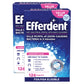 Buy now Efferdent Denture Cleaner Tablets – Dental Appliances, Aligners, Mouth Guard, and Retainer Cleaner Tablets, Complete Clean, 126 Count at indiglob india