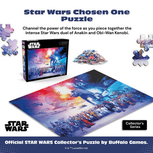 Buy now Buffalo Games - Star Warsƒ?› - You were The Chosen One - 2000 Piece Jigsaw Puzzle for Adults - Challenging Puzzle Perfect for Game Nights - Finished Size is 38.50 x 26.50 at indiglob india