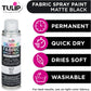 Tulip ColorShot Instant Fabric Spray Paint, Permanent Color Spray-On Fabric Paint, 3oz. Black