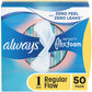 Buy now Always Pads Size 1 Infinity with Flex Foam 18 Count (Pack of 3) at indiglob india