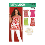 Buy now Simplicity U06871A New Look Easy to Sew Misses' Pullover Tunic and Top Sewing Pattern Kit, Code 6871, Sizes 10-22 at indiglob india