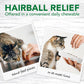 Vet’s Best Cat Hairball Relief Digestive Aid, Vet Formulated Hairball Support Remedy, Hairball Relief for Cats, Classic Chicken Flavor, 60 Chewable Tablets