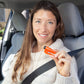 Buy now Resqme Pack of 2, The Original Emergency Keychain Car Escape Tool, 2-in-1 Seatbelt Cutter and Window Breaker, Made in USA, Orange at indiglob india